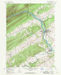 Mifflintown 1959 topographic map thumbnail