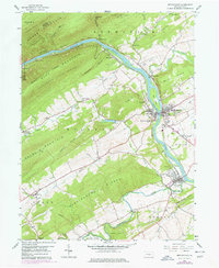 Mifflintown 1959 topographic map thumbnail
