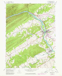 Mifflintown 1959 topographic map thumbnail