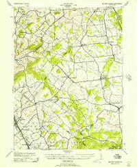 Milford Square 1943 topographic map thumbnail