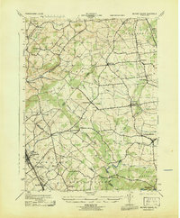 Milford Square 1943 topographic map thumbnail