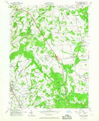 Milford Square 1957 topographic map thumbnail