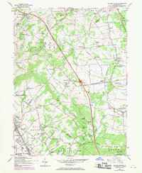 Milford Square 1957 topographic map thumbnail