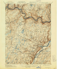 Milford 1915 topographic map thumbnail