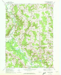 Millers Station 1967 topographic map thumbnail