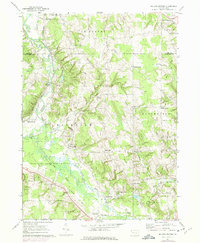 Millers Station 1967 topographic map thumbnail