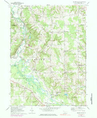 Millers Station 1967 topographic map thumbnail