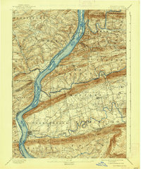 Millersburg 1893 topographic map thumbnail