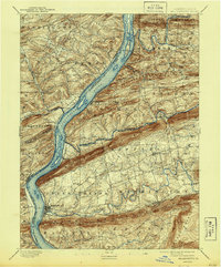 Millersburg 1893 topographic map thumbnail