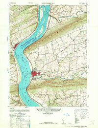Millersburg 1947 topographic map thumbnail