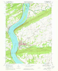 Millersburg 1969 topographic map thumbnail