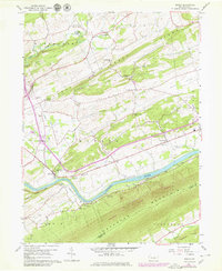 Mexico 1959 topographic map thumbnail
