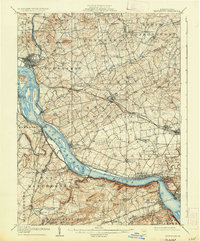 Middletown 1908 topographic map thumbnail