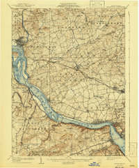 Middletown 1908 topographic map thumbnail