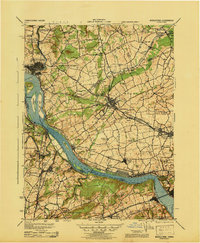 Middletown 1943 topographic map thumbnail