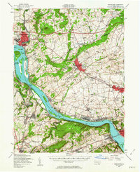 Middletown 1956 topographic map thumbnail