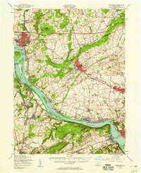 Middletown 1956 topographic map thumbnail