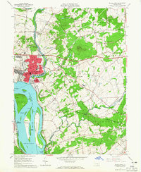 Middletown 1963 topographic map thumbnail