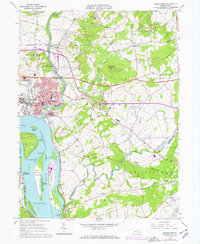 Middletown 1963 topographic map thumbnail