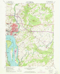 Middletown 1963 topographic map thumbnail