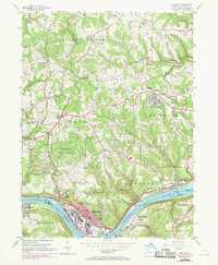 Midland 1954 topographic map thumbnail