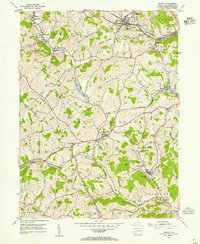 Midway 1954 topographic map thumbnail