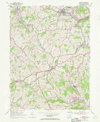 Midway 1954 topographic map thumbnail