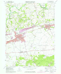 Palmyra 1969 topographic map thumbnail