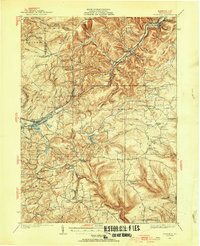 Penfield 1929 topographic map preview