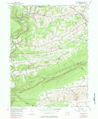 New Ringgold 1956 topographic map thumbnail