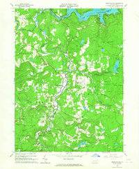 Newfoundland 1966 topographic map thumbnail