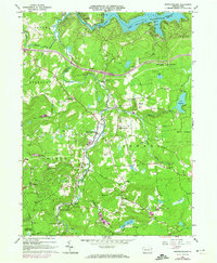 Newfoundland 1966 topographic map thumbnail