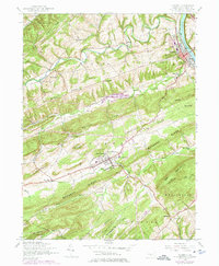 Newport 1952 topographic map thumbnail