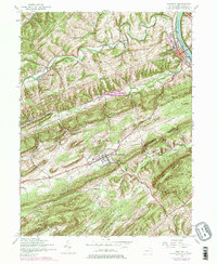 Newport 1952 topographic map thumbnail