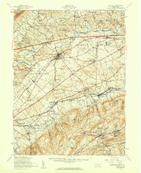Newville 1952 topographic map thumbnail
