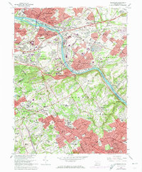 Norristown 1966 topographic map thumbnail