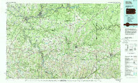 Oil City 1983 topographic map thumbnail