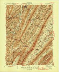 Orbisonia 1944 topographic map thumbnail