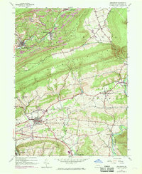 Orwigsburg 1944 topographic map thumbnail