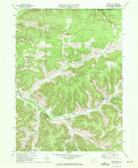 Oswayo 1969 topographic map thumbnail
