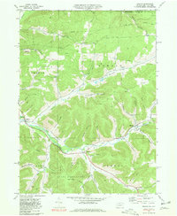 Oswayo 1969 topographic map thumbnail