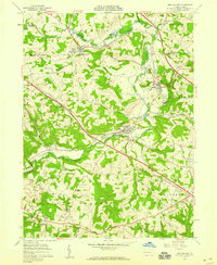 New Galilee 1957 topographic map thumbnail