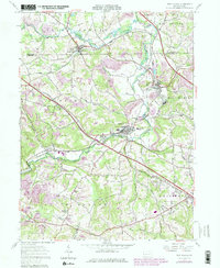 New Galilee 1957 topographic map thumbnail