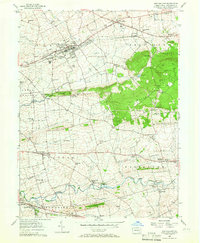 New Holland 1956 topographic map thumbnail