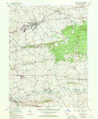 New Holland 1956 topographic map thumbnail