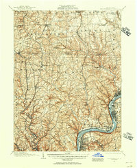 New Kensington 1908 topographic map thumbnail