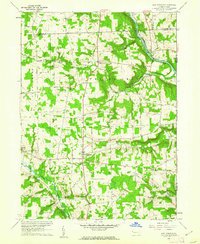 New Lebanon 1960 topographic map thumbnail