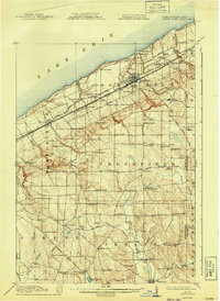 North East 1915 topographic map thumbnail