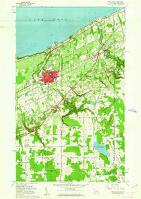 North East 1960 topographic map thumbnail