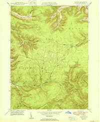 Norwich 1950 topographic map thumbnail